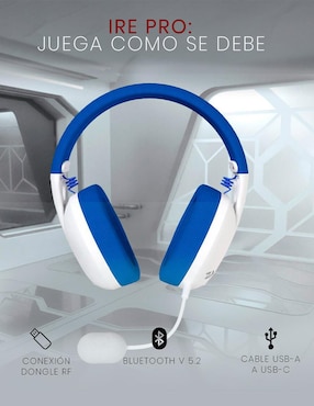 Audífonos gamer Redragon inalámbricos