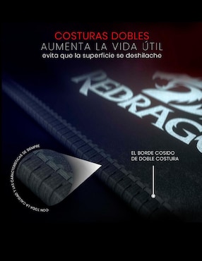 Mouse pad Redragon con antideslizante