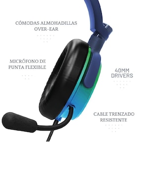 Audífonos gamer 4Gamers alámbrica