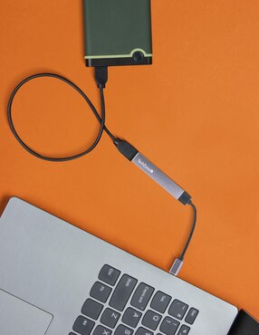 Hub Techzone TZACHB04 de 4 puertos USB