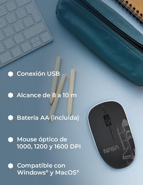 Mouse Gamer Inalámbrico Techzone nsacmoi01