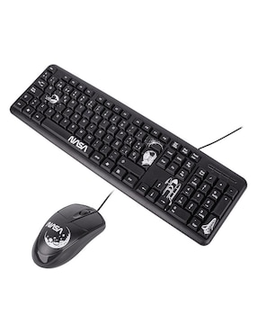 Mouse y teclado Techzone NSACCBA01