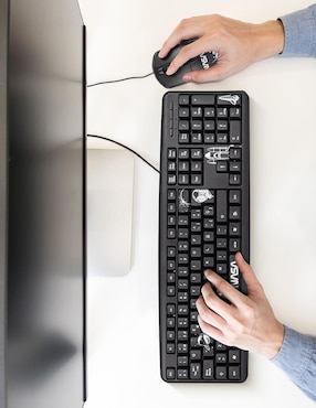 Mouse y teclado Techzone NSACCBA01