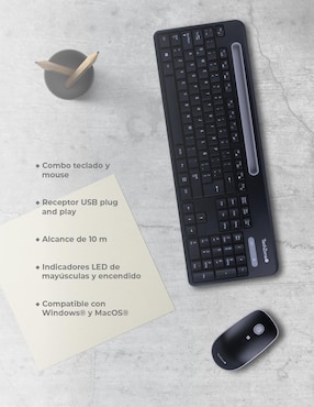 Mouse y teclado Techzone TZCOMBINA