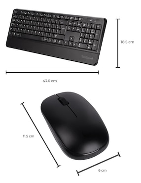 Mouse y teclado Techzone TZCOMBINA07