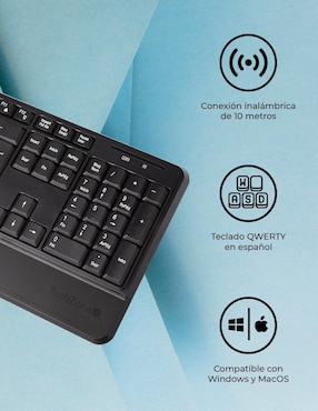 Mouse y teclado Techzone TZCOMBINA07