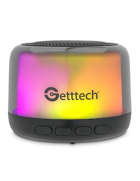 Bocina portátil Getttech MINI GUS-ETRBT-01​_RGB_BT_TWS bluetooth