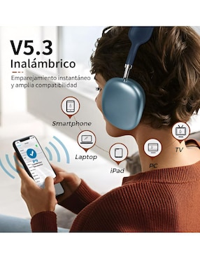 Audífonos gamer Wünd inalámbricos