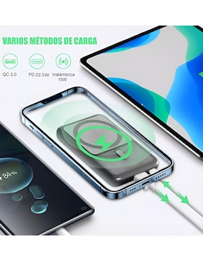 Batería portátil WÜND 10000 mAh ANR934
