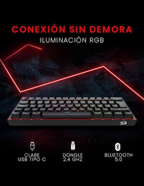 Teclado gamer Redragon