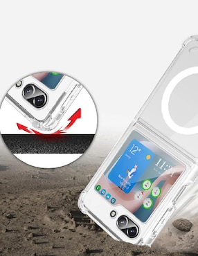 Funda para Galaxy Z Flip 6 de plástico