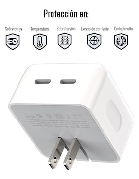 Adaptador de corriente Kiosla USB tipo C