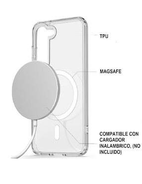 Funda para Galaxy S23 FE de plástico