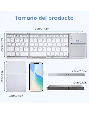 Teclado conexión inalámbrica Wünd W1252ND