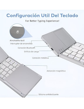 Teclado conexión inalámbrica Wünd W1252ND