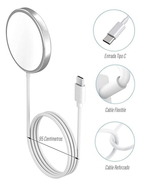 Cargador inalámbrico Kiosla USB tipo C