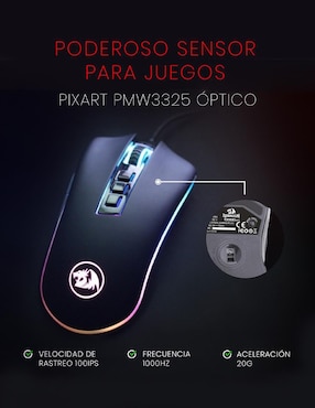 Mouse gamer Redragon