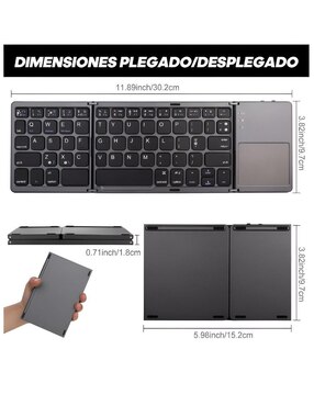 Teclado conexión inalámbrica Wünd