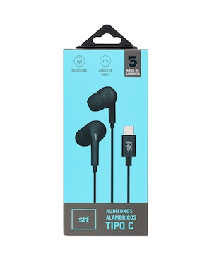 Audífonos In-Ear Stf St-E60969 alámbricos
