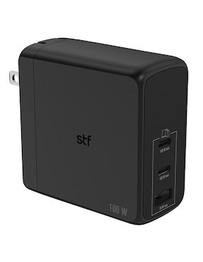 Cargador Pared STF De 100 W USB Tipo A + USB Tipo C