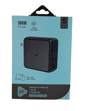 Cargador pared Stf USB tipo A + USB tipo C