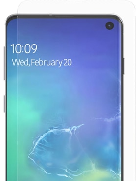 Mica celular Zagg Galaxy S10 de cristal templado