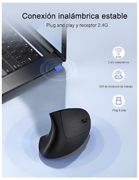 Mouse Gamer Inalámbrico Wünd w1407nd