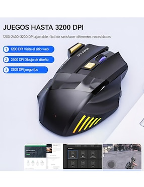 Mouse Gamer Inalámbrico Wünd w1415nd