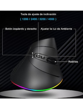 Mouse Gamer Alámbrico Wünd w1429nd