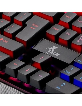 Teclado gamer conexión alámbrica Xtech Armiger