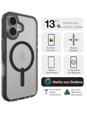 Funda para iPhone 16 Plus de policarbonato