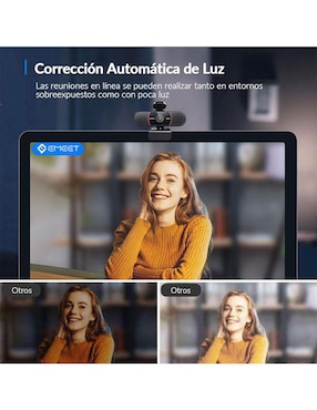 Webcam de 3840 px x 2160 px Emeet C960 4K