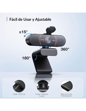 Webcam de 3840 px x 2160 px Emeet C960 4K
