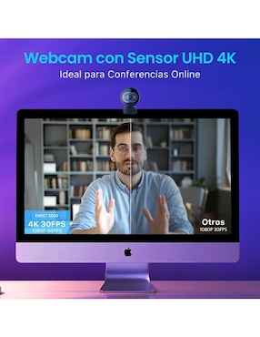 Webcam de 3840 px x 2160 px Emeet S600