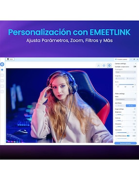 Webcam de 3840 px x 2160 px Emeet S600