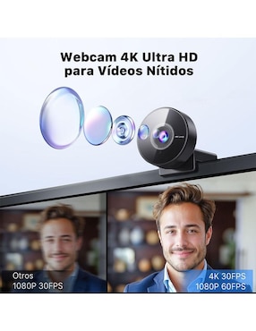 Webcam de 3840 px x 2160 px Emeet C950 4K
