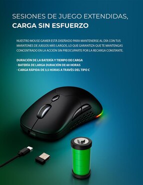 Mouse gamer Yeyian Shift 3