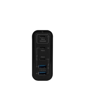 Cargador pared Vorago USB tipo A + USB tipo C