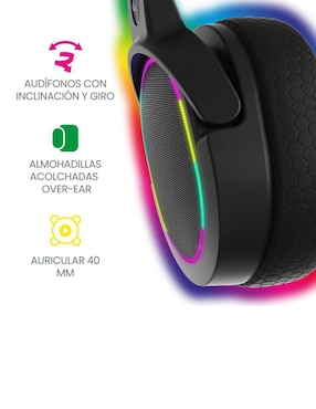 Audífonos gamer 4Gamers alámbricos