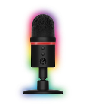 Micrófono micrófono gaming alámbrico 4Gamers xp-rgbsm-v1-4g