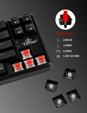 Teclado Gamer Yeyian