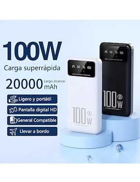 Batería portátil WÜND 20000 mAh W1088ND