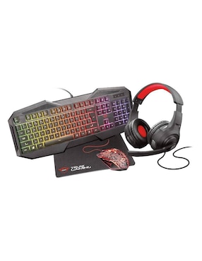 Kit Mouse Y Teclado Trust GXT 1180RW