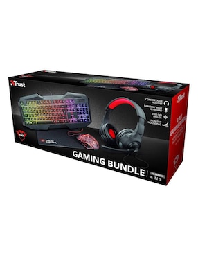 Kit mouse y teclado Trust GXT 1180RW