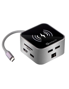 Hub Getttech Docking Station Thunderbolt USB C GHW-69401 De 10 Contactos