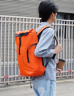Mochila con portalaptop Machenike impermeable para hombre