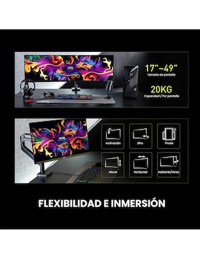 Soporte Msi para pantalla articulado 49 pulgadas