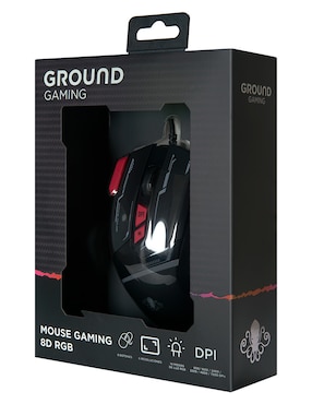 Mouse Gamer Alámbrico Ground Gaming gg-m49391 mouse