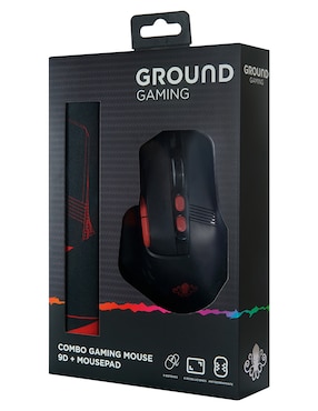Mouse Gamer Alámbrico Ground Gaming 9d