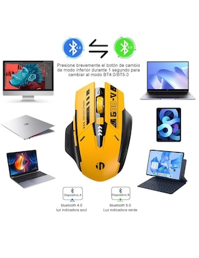 Mouse Gamer Inalámbrico Wünd anr1483